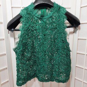 Zara Trafaluc Lace Croptop